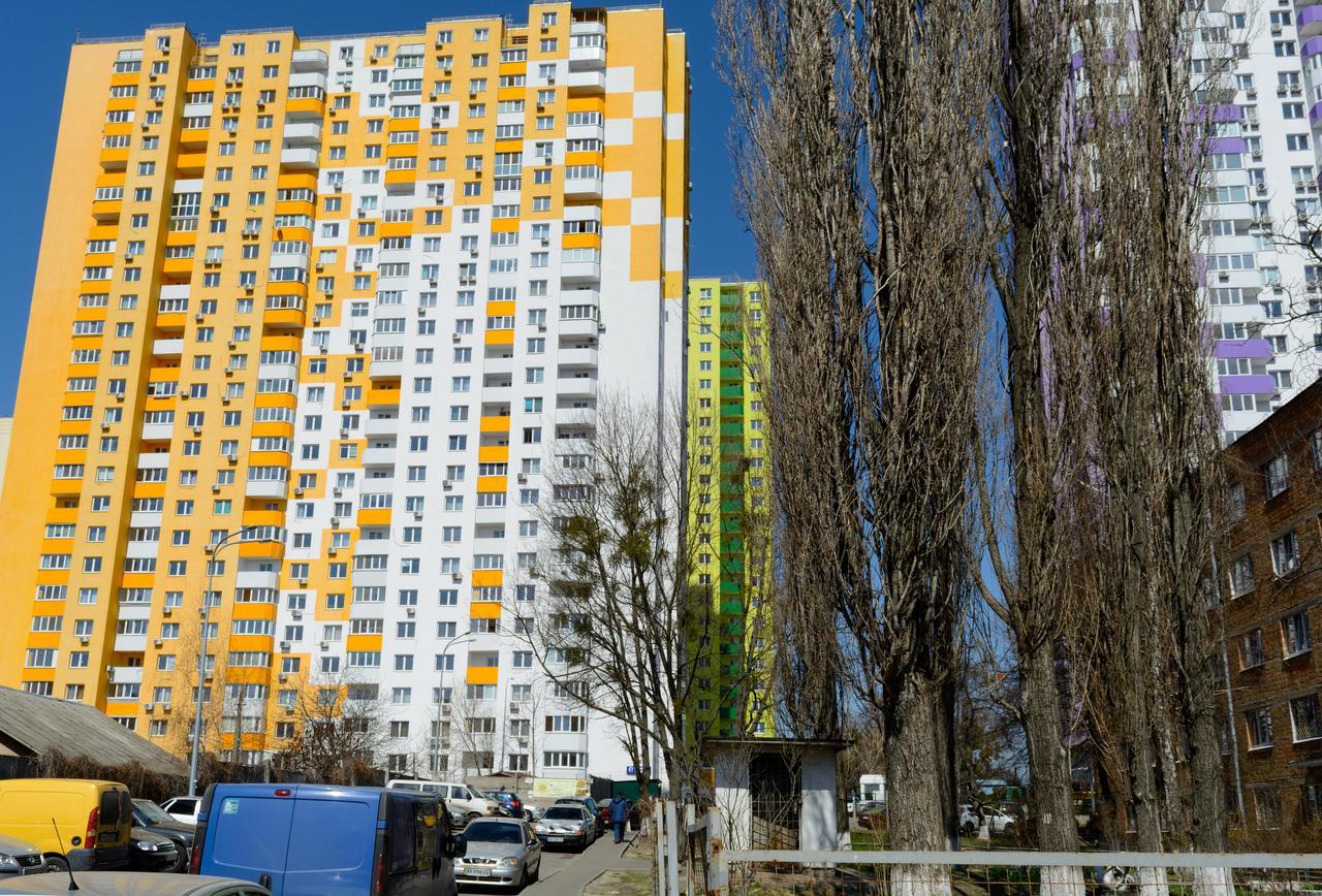 Modern Studio Apartments Kiev Exterior foto